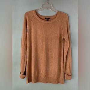 Cupio metallic gold sweater size M